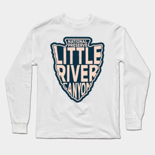 Little River Canyon National Preserve name arrowhead Long Sleeve T-Shirt